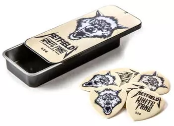 Dunlop Dunlop Flow Pick Hetfield White Fang 1.14 Player's Pack 6 St&uuml;ck Plektrum