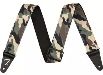 Fender Gitarrengurt Camo Strap Woodland