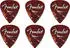 Fender Aero Acrylic Picks Thin 6er Pack