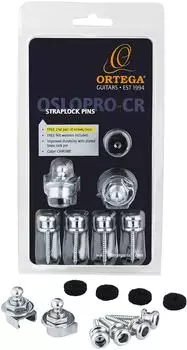 Ortega Strap Lock Pin Pro - Chrom