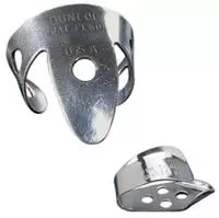 Dunlop ADU 33P013, Dunlop Nickel Silver Tube Fingerpicks 0 13" Players Pack - 5