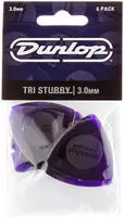 Dunlop ADU 473P300, Dunlop 473P300 Stubby Triangle Picks 3 00 mm