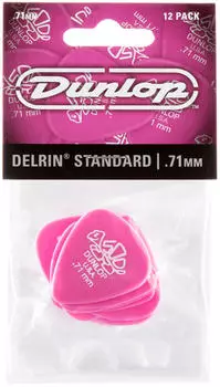 Dunlop Dunlop 41P.71 Delrin Standard Picks 0,71 mm