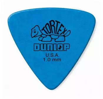 Dunlop Dunlop Tortex Triangle Picks Player&acute;s Pack 6 pcs. blue 1.00 mm