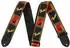 Fender Gitarrengurt BLK/Yellow/Red Mono Strap