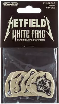 Dunlop Dunlop PH122P100 Hetfield's White Fang Picks 1,00mm