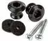 Dunlop Dunlop Straplocks Dual Design Black