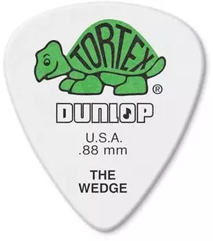 Dunlop Plektrenpack Dunlop Tortex Wedge 0.88
