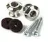Dunlop Dunlop Straplok Dual Design Button Set Nickel