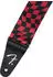Fender Wavy Checker Poly Strap Red Gitarrengurt