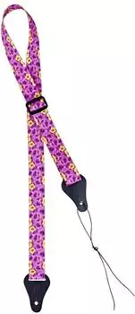 Ortega Gurt Ukulele Nylon - Purple Flower Neu