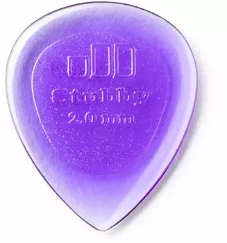 Dunlop Dunlop 474P200 Stubby Jazz Picks 2,00 mm