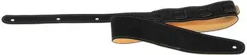 GEWA Satin Black Gitarrengurt, Echtleder, 70mm (531302)