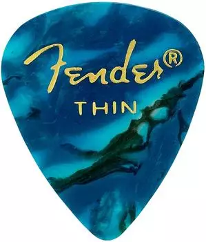 Fender Picks 351 Ocean Turquoise Thin