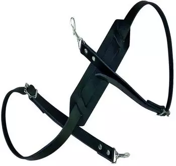 GEWA Fire & Stone Banjogurt, Leder, schwarz (532100)