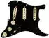Fender Strat Pickguard vorverkabelt '57/'62 SSS, schwarz (992345506)