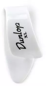 Jim Dunlop Daumenplektren Kunststoff weiß Extra Large, 4er-Pack (9004P)