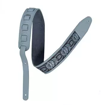 Fame Woven Guitar Strap Blue