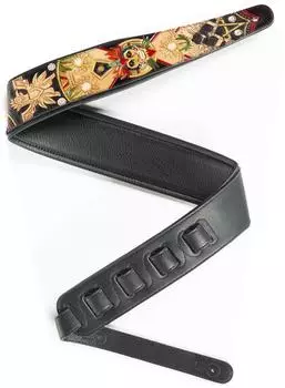 Fame Strap Garment Leather Maya Black, Leder, 7cm, 122-140cm (GIT0053337-000)