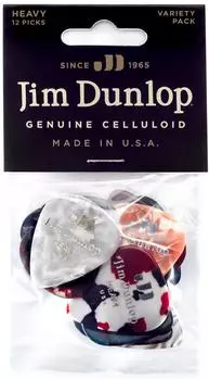 Dunlop Dunlop PVP 107 Genuine Heavy Pick Variety Pack