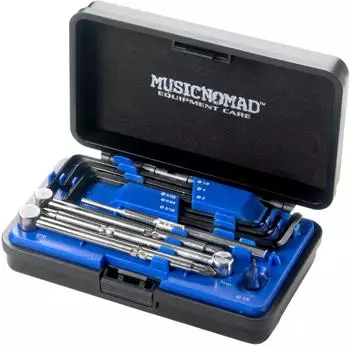 MusicNomad Premium Guitar Tech Truss Rod Wrench Set 11 pcs. (MN235)