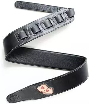 Fame Garment Leather Red Aces Black