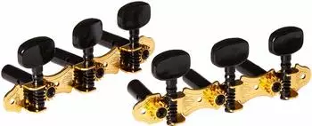 Ortega Konzertgitarren Mechaniken Gold Schwarz