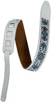 Fame Woven Guitar Strap White