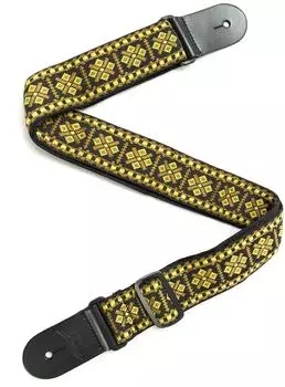 Fame Weave Series Baroque Pattern 1 Yellow