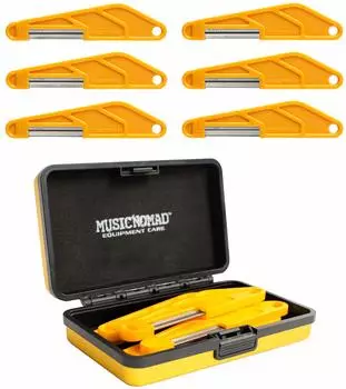 MusicNomad 6-teiliges Pflegeset für Akustikgitarre (MN670)
