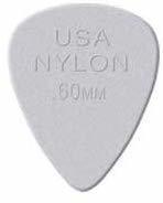 Dunlop ADU 44P60, Dunlop 44P.60 Nylon Standard Picks 0 60 mm