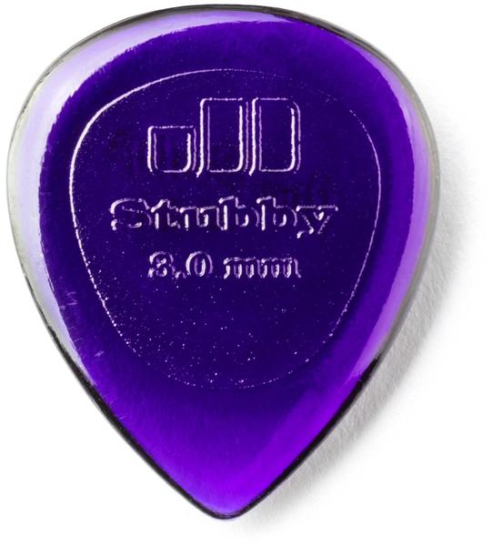Dunlop Stubby 3mm Plectrums (Pack of 6)