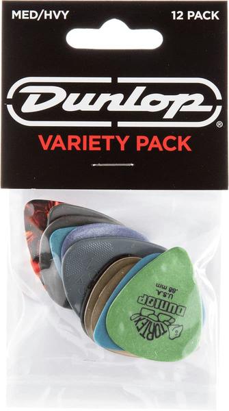 Dunlop PVP 102 Variety Picks MED/HVY Players Pack 12er-Set
