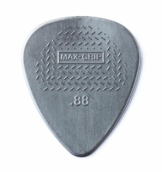 Dunlop 449P.88 Nylon Max Grip Guitar Pick Player Pack (Pack of 12)