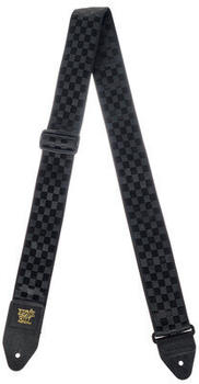 ERNIE BALL Black Checkers Jacquard Strap (P05341)