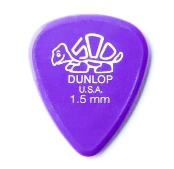 Jim Dunlop Plektren Delrin 500 1,5 Set mit 72 Stück (ADU 41R150)