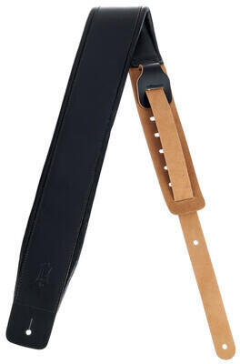 Levys Padded Leather Strap 3