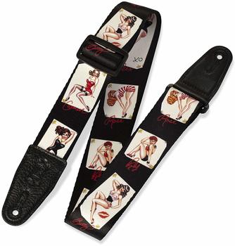 Levys Poly Print Strap 2" Pin Up (MPS2-072)