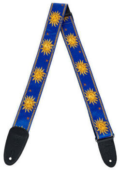 Levys Woven Jacquard Strap 2" BLU (MPJG-SUN-BLU)