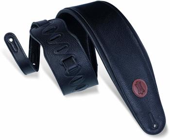 Levys Leather Strap 4,5" BK (MSS2-4-BLK)