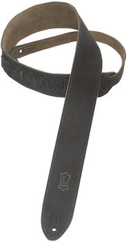 Levys Suede Strap 2" BLK (MS12-BLK)