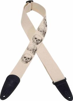 Levys Cotton Print Strap 2" Skull (MC8LCD-002)
