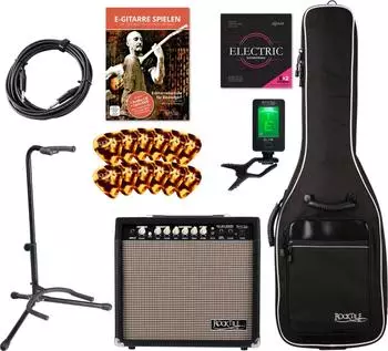 Rocktile E-Gitarren Starter-Set 8-teilig, 30W Verstärker (00092276)