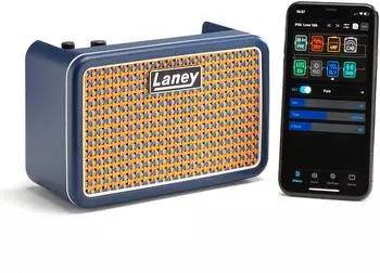 Laney Prism Mini Gitarren-Combo-Verstärker, blau (PRISM-MINI-BL)