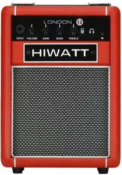 Hiwatt London 12 Gitarren-Combo-Verstärker 12W, Bluetooth, rot (MHI LONDON-12C-RED)