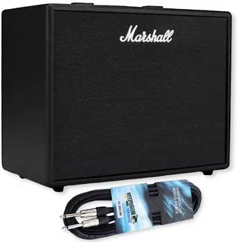 Marshall Code 50 Combo E-Gitarren-Verstärker mit Kabel (code50-gc043m)