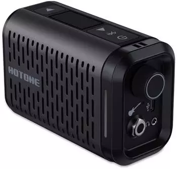 Hotone Pulze Mini Modeling Gitarrenverstärker, Bluetooth, schwarz (AP-5BK)