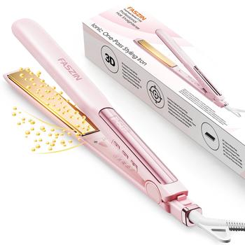 Faszin Ionic One-Pass Styling Iron 30 x 110 mm rosa