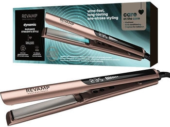 Revamp Keramik-Haarglätter mit Ionentechnologie Dynamic Radiance Straight & Style Glätteisen 1 ct Damen Revamp Keramik-Haarglätter mit Ionentechnologie Dynamic Radiance Straight & Style Glätteisen 1 ct Damen