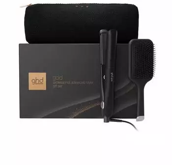 ghd gold&reg; Gl&auml;tteisen Geschenkset, schwarz